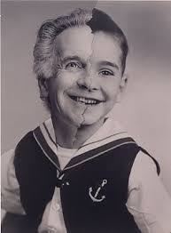 My father and grandfather with the crew who built the left field seats.