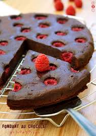 Fondant Au Chocolat Et Framboises Amandine Cooking Fondant Au Chocolat Recette Fondant Au Chocolat Gateau Chocolat Framboise