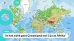 Afrika is groter dan we denken: landen willen nieuwe ... - YouTube