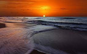 Beautiful Unique Nature Landscapes Two Waves Across The Heart And Mind Sunset Pictures Ocean Sunset Sunset