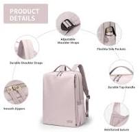 Elegante Zaino per Laptop da Donna Approvato Dalla Compagnia Aerea Perfetto  per il Lavoro, l'università e i Viaggi Zaino Multifunzionale Casual Adatto  ...