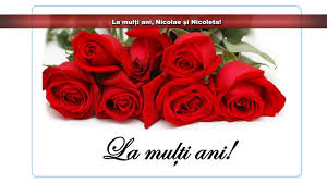 Pana atunci, va spun ca tot astazi, ii sarbatorim pe cei care poarta numele nicoleta. La MulÈ›i Ani Nicolae È™i Nicoleta Reper24