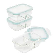 Maybe you would like to learn more about one of these? Locknlock Purely Better Glass Divided Food Storage 25oz 3 Pc Set Overstock 32255986