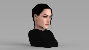 No complaining about the tags that op uses as long as they are in line with established rules. 3d Printed Lara Croft Angelina Jolie Bust Ready For Full Color 3d Printing By Printedreality Pinshape