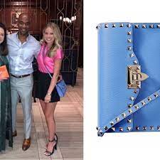 Cameran Eubanks Blue Studded Crossbody Bag Crossbody Bag Blue Studs Blue