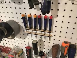 Maybe you would like to learn more about one of these? Peg Board Screwdriver Holder Free Laser Designs Glowforge Owners Forum