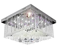 Led bulbs are more energy efficient, cheaper to run and better for the environment. Color Changing Led Crystal Chandelier Ceiling Lamp Lighting Fitting Living Illumination 40x40cm 5xg9 Incl Led Bulbs Rc Buy Online In Aruba At Aruba Desertcart Com Productid 66979516