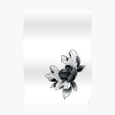 Maybe you would like to learn more about one of these? Peony Tattoo Posters Redbubble