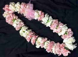 Pink White Carnations Graduation Leis Flower Lei Diy Flower Lei