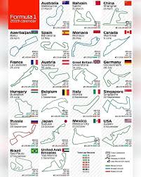 Formula 1 2019 Calendar Race Track Art 3d Printed Self Etsy In 2020 Formula 1 Car Racing Formula 1 Car Formula 1