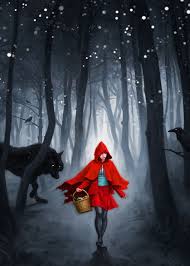 The Wolf That Fell In Love With Little Red Riding Hood English Little Red Riding Hood Metal Poster Print Robert Carter Displate In 2020 Red Riding Hood Art Red Riding Hood Wolf Little Red Ridding Hood