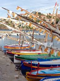 Catalan Fishing Boats In Collioure Pyrenees Orientales Pyrenees Orientales Touriste Gite Rural