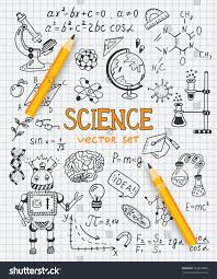 Science Education Doodle Set Of Biology Mathematics Physics Chemistry Astronomy Robotic Technology Geometry Set B Science Education Science Icons Science