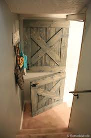 Split front door with screen. Diy Dutch Doors On A Budget