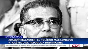 Joaquín Balaguer: el político más longevo y polémico de República Dominicana
