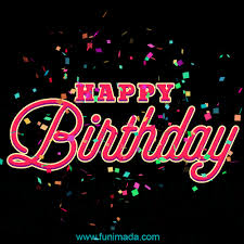 Happy Birthday Gif Images By Funimada Page 7 Happy birthday party cards set. happy birthday gif images by funimada page 7