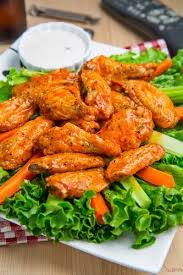 Easy Crispy Baked Buffalo Wings Recipe Chicken Wing Recipes Food Recipes