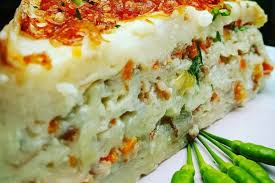 231 resep masakan rumahan yang mudah dan enak. Resep Ipau Kolang Kaling Lasagna Dari Banjarmasin