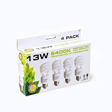 Amazon Com Sunblaster 13 Watt Cfl Grow Lamp 4 Pack Plant Growing Light Bulbs Garden Outdoor Bathroom Plants Best Bathroom Plants Amazing Bathrooms