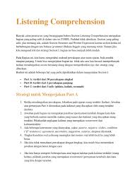 Content updated daily for teaching toefl Listening Comprehension