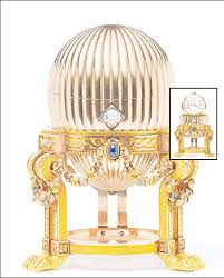 One of the missing imperial faberge eggs, a photo from a pre 1917 catalog image source: Find Pressreader