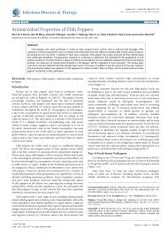 Foods, see the 1998 carotenoid database created by the u.s. Pdf Antimicrobial Properties Of Chili Peppers