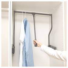 The hole spacing for the screws hanging spices organizer on ikea rail bygel thingiverse. Komplement Pull Down Clothes Rail Extendable Dark Grey Ikea Clothes Rail Ikea Clothes Rail Ikea