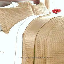 Bedspreads quilt set 3pcs vintage quilts for double bed patchwork cotton coverlets pillowcase king queen size blanket (gold. Hotel 400tc Egyptian Cotton Gold Quilt Coverlet Set King Cal King Bed Linens Luxury Coverlet Set Soft Comforter Bedding
