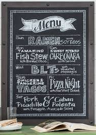 Diy Blackboard Menu Blackboard Menu Chalkboard Menu Board Kitchen Chalkboard