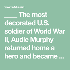Pin On Audie Murphy