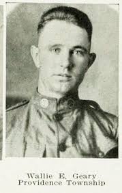 Pvt Wallie Eldridge “Banty” Geary (1895-1970)