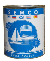 Semco Teak Sealer Protector Gold Tone 1 Gallon Teak