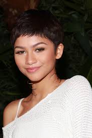 Zendaya short hair is known for her hot, sexy, and seductive looks in the latest films, and she has short hair in most of the pictures released by the entertainment industry. New York Fashion Week Zendaya S Pixie Cut The Hollywood Reporter