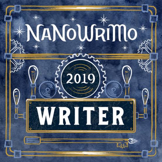 Image result for nanowrimo badges 2019"