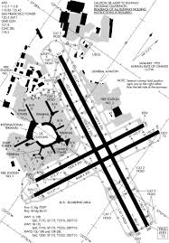 San Francisco Airport Runway Map International Airport