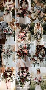 Each floral bouquets is pretty and ideal for your own spring wedding. Bohemian Wedding Bouquet And Flowers Weddings Weddingbouquets Weddingideas Bohemian Bohemian Wedding Bouquet Bohemian Autumn Wedding Fall Wedding Bouquets
