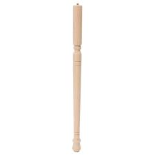 Waddell 21 3 4 In Early American Table Leg 2572 Table Legs Early American Hardwood