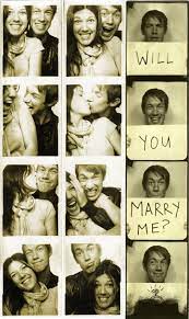 Be sure that you have spoken with the photo booth attendant so he or she is aware of your plan. Uber Cute Collection Of Photo Booth Marriage Proposals Petapixel
