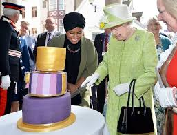 You're meant to be able to send cut slices of wedding cake by sea to anywhere on earth, for relatives who couldn't make the wedding. Bake Off Star Makes Queen Elizabeth Ii S 90th Birthday Cake The Seattle Times