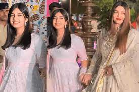 Aaradhya Bachchan's new hairstyle at Radhika – Anant function impresses netizens: "Aishwarya Rai Bachchan's doppelganger" - IBTimes India