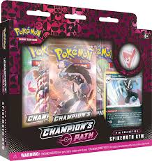 Amazon Com Pokemon Tcg Champion S Path Pin Collection Ballonlea Spikemuth And Hammerlocke Gyms Multi Toys Games Head forward and enter ballonlea stadium. pokemon tcg champion s path pin collection ballonlea spikemuth and hammerlocke gyms multi