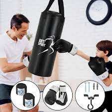 Wichtig ist es für anfänger, dass sie einen boxsack auswählen, der nicht zu schwer ist und nicht zu hart. Artsport Boxsack Set Gefullt Kinder Boxset Kaufland De