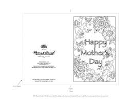 Boy Foldable Printable Foldable Happy Birthday Coloring Card 15 Cute Printable Mother S Day Cards Free Mothers Day Card Template Birthday Coloring Pages Mothers Day Coloring Cards