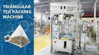 Triangle tea bag, automatic high-speed tea bag packaging machine, green  tea, black tea, scented tea