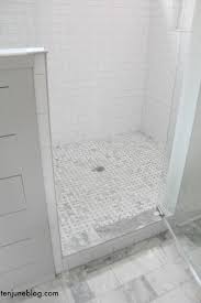 Pick black grout to use between white tile to create an appealing contrast. Building Our Farmhouse Tile Grout Sources Ten June Bloglovin