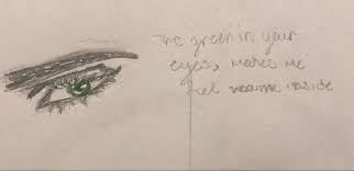 The Green In Your Eyes Makes Me Feel Warm Inside In 2020 Warm Feeling Feelings Male Sketch