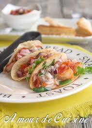 Mini Tacos Aux Crevettes Amour De Cuisine Recette Mini Tacos Cuisine Tacos Aux Crevettes