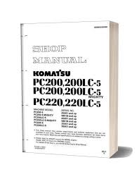 Komatsu Pc200 5 Shop Manual
