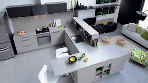 L'îlot de cuisine remplace la grande table qui s'imposait au milieu de la pièce. Vraiment Cool Meuble Cuisine Avec Table Escamotable Youtube