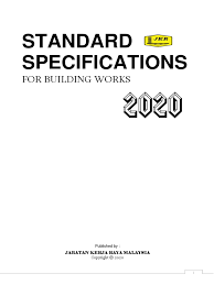 The newly updated standard specifications for construction works aims to create consistency in the construction industry by providing an essential reference for developers that guarantees the development of construction projects in accordance with the highest standards. Standard Specification For Building Works 2020 Sanitary Sewer Concrete